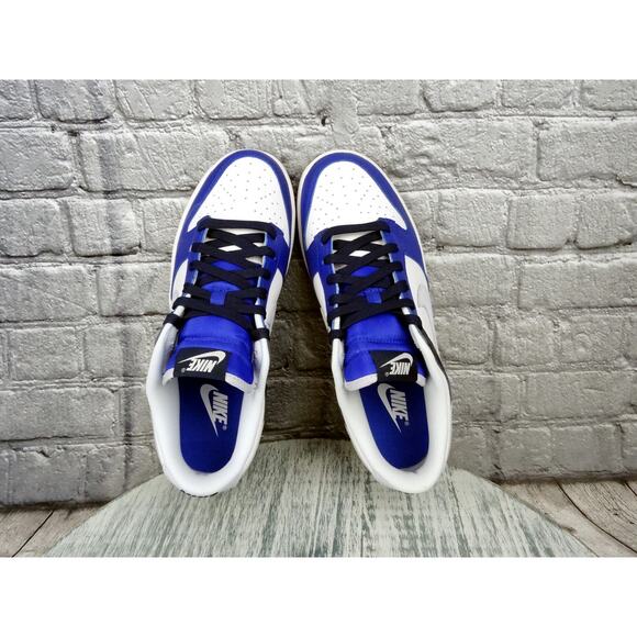Nike Dunk Low "Game Royal" White/Football Grey-Game Royal Men Size 9 NIB - Picture 8 of 9